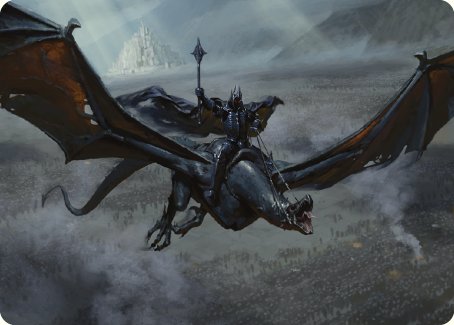 Lord of the Nazgul Art Card [The Lord of the Rings: Tales of Middle-earth Art Series] | Exor Games Dartmouth