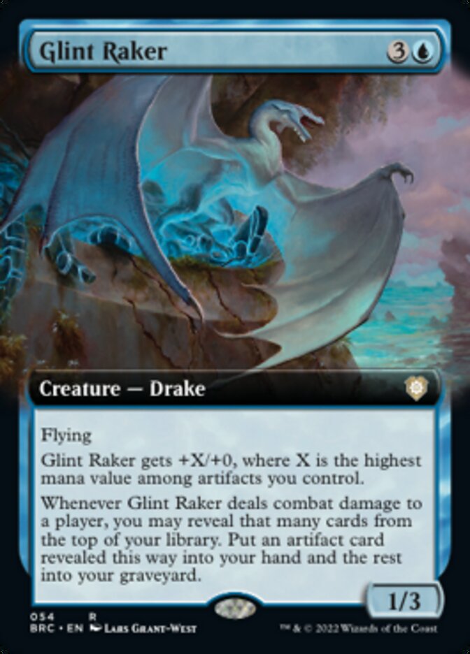 Glint Raker (Extended Art) [The Brothers' War Commander] | Exor Games Dartmouth