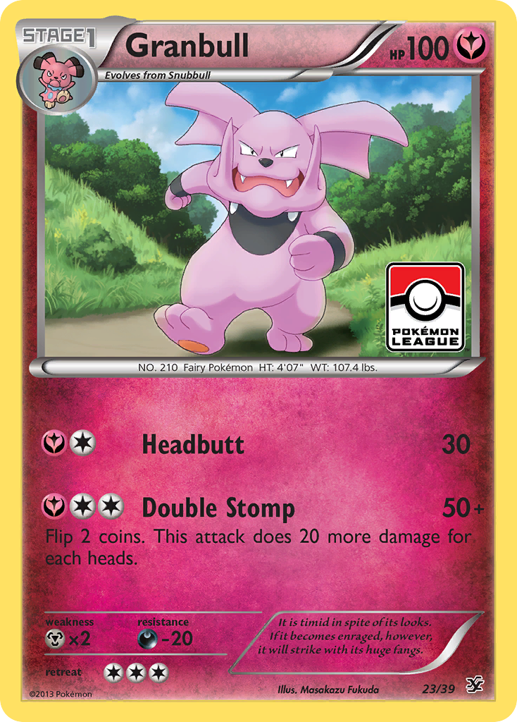 Granbull (23/39) [XY: Kalos Starter Set] | Exor Games Dartmouth