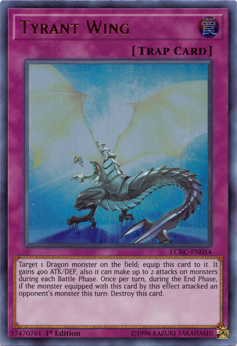 Tyrant Wing [LCKC-EN054] Ultra Rare | Exor Games Dartmouth