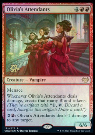 Olivia's Attendants [Innistrad: Crimson Vow Prerelease Promos] | Exor Games Dartmouth