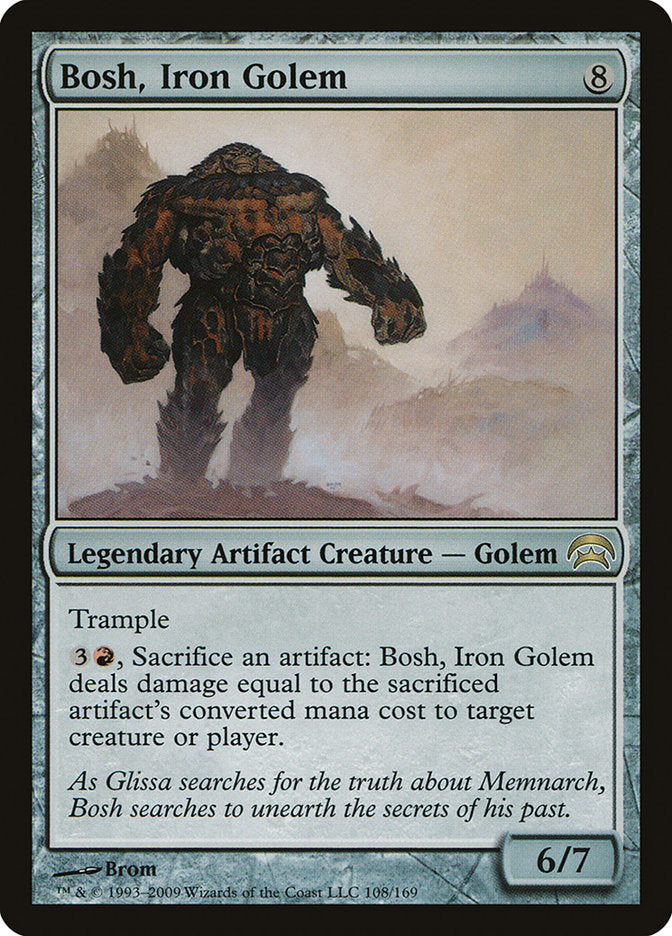 Bosh, Iron Golem [Planechase] | Exor Games Dartmouth