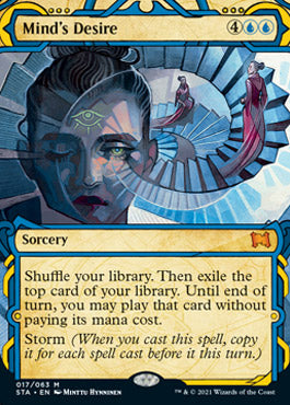 Mind's Desire (Etched Foil) [Strixhaven Mystical Archive] | Exor Games Dartmouth