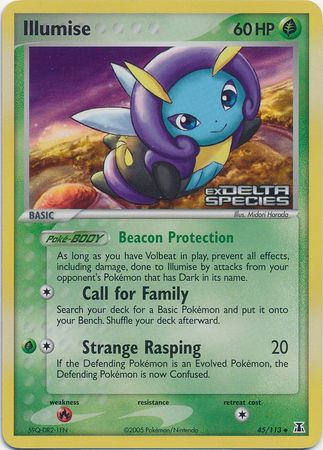 Illumise (45/113) (Stamped) [EX: Delta Species] | Exor Games Dartmouth