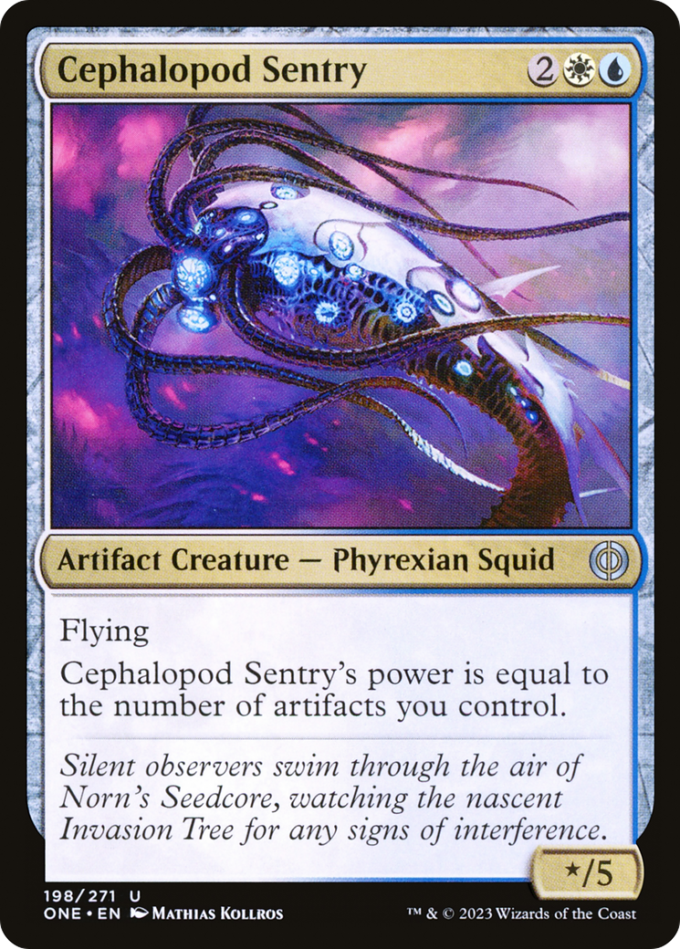 Cephalopod Sentry [Phyrexia: All Will Be One] | Exor Games Dartmouth