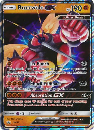 Buzzwole GX (SM69) (Jumbo Card) [Sun & Moon: Black Star Promos] | Exor Games Dartmouth