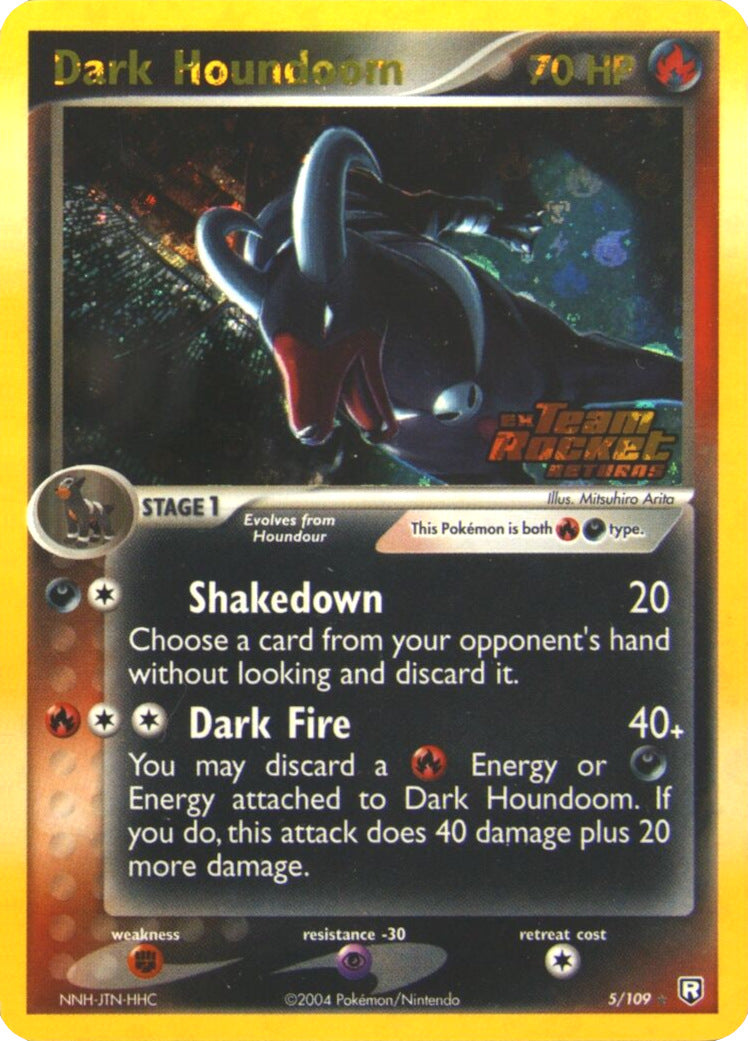 Dark Houndoom (5/109) (Stamped) [EX: Team Rocket Returns] | Exor Games Dartmouth