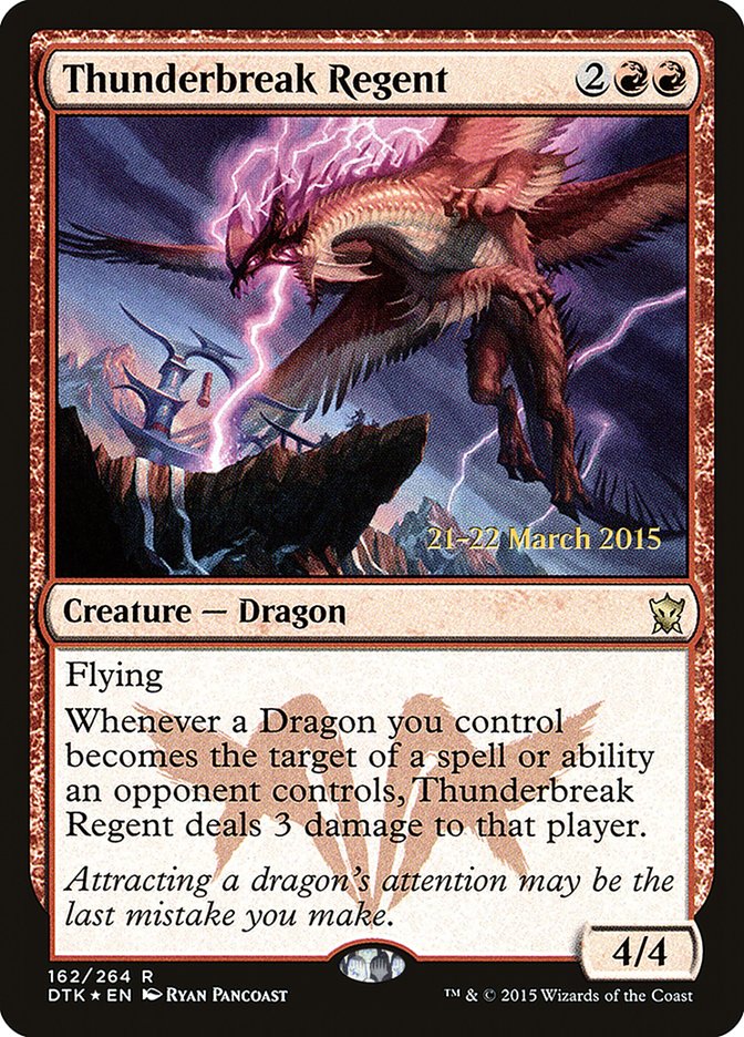 Thunderbreak Regent  [Dragons of Tarkir Prerelease Promos] | Exor Games Dartmouth
