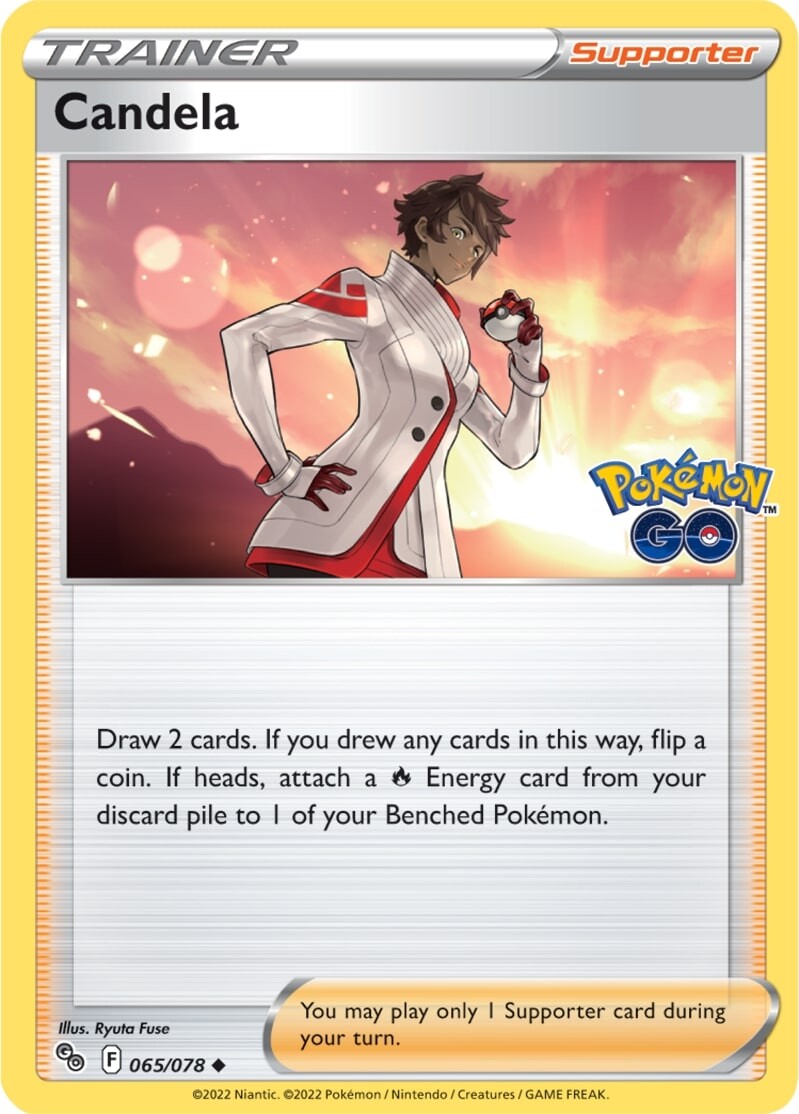 Candela (065/078) [Pokémon GO] | Exor Games Dartmouth