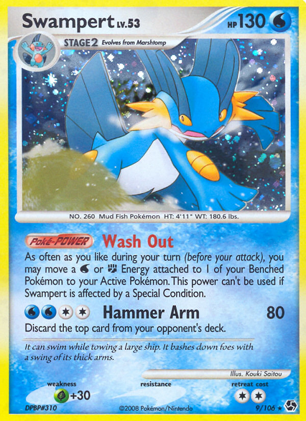 Swampert (9/106) [Diamond & Pearl: Great Encounters] | Exor Games Dartmouth