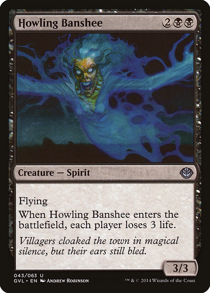 Howling Banshee (Garruk vs. Liliana) [Duel Decks Anthology] | Exor Games Dartmouth