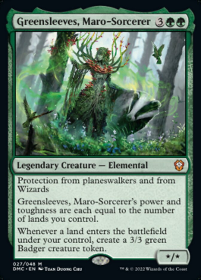 Greensleeves, Maro-Sorcerer [Dominaria United Commander] | Exor Games Dartmouth