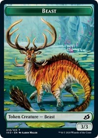 Beast (010) // Hydra Double-sided Token [Commander 2020 Tokens] | Exor Games Dartmouth