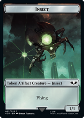 Necron Warrior // Insect [Universes Beyond: Warhammer 40,000 Tokens] | Exor Games Dartmouth