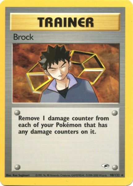 Brock (98/132) [Gym Heroes Unlimited] | Exor Games Dartmouth