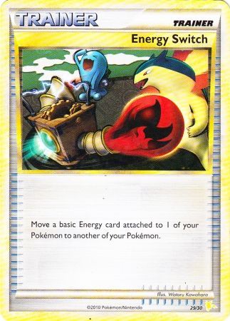 Energy Switch (29/30) [HeartGold & SoulSilver: Trainer Kit - Raichu] | Exor Games Dartmouth