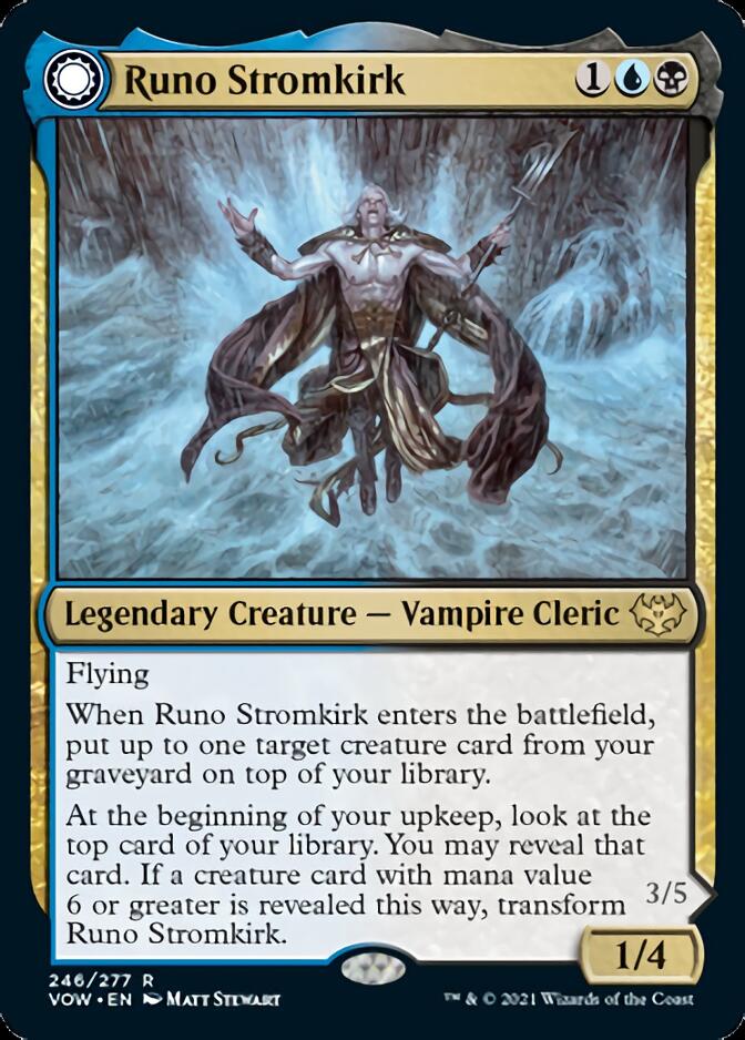 Runo Stromkirk // Krothuss, Lord of the Deep [Innistrad: Crimson Vow] | Exor Games Dartmouth