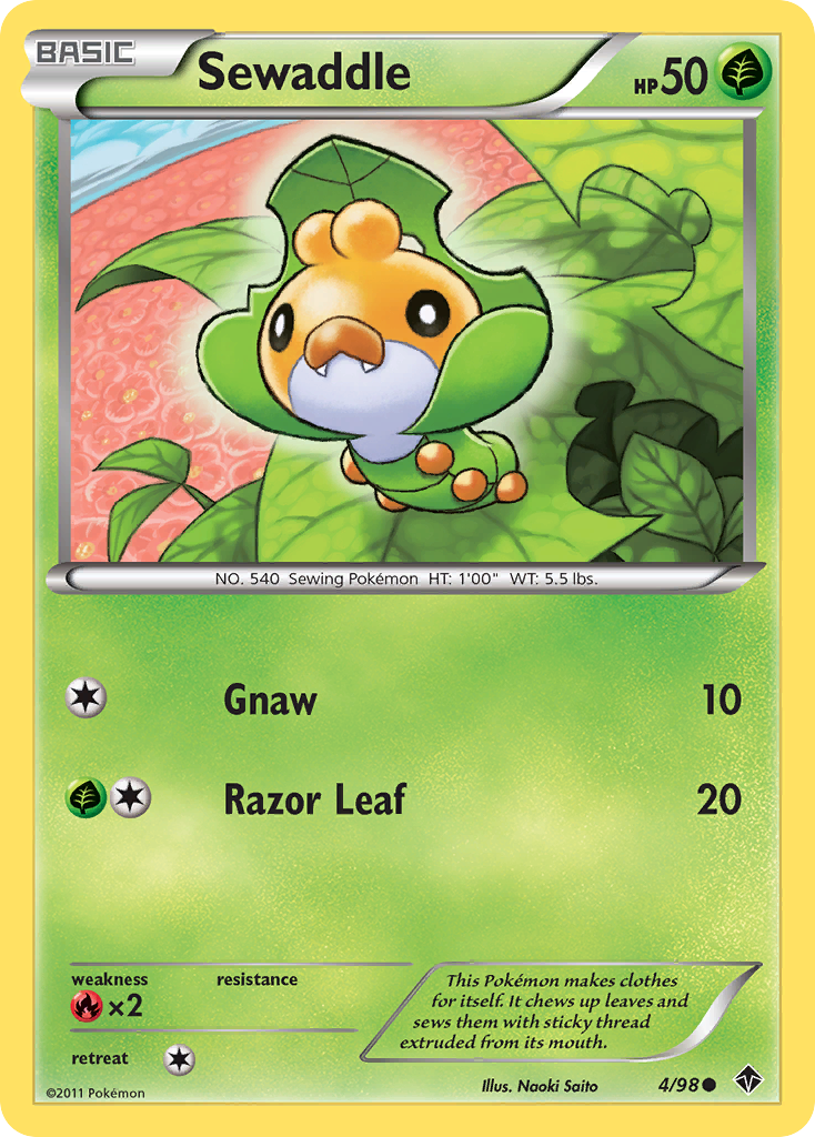 Sewaddle (4/98) [Black & White: Emerging Powers] | Exor Games Dartmouth