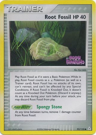 Root Fossil (93/110) (Stamped) [EX: Holon Phantoms] | Exor Games Dartmouth