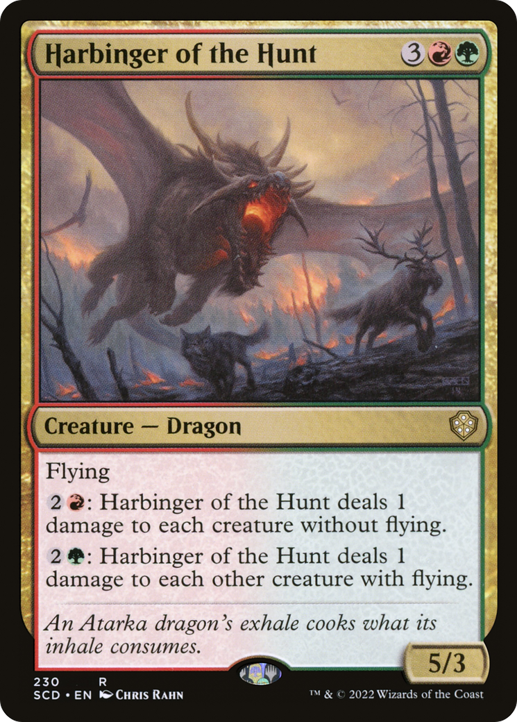 Harbinger of the Hunt [Starter Commander Decks] | Exor Games Dartmouth