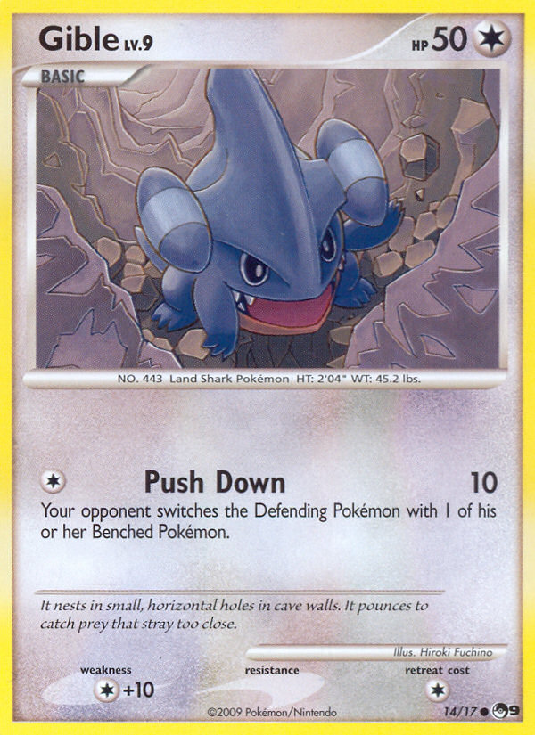 Gible (14/17) [POP Series 9] | Exor Games Dartmouth