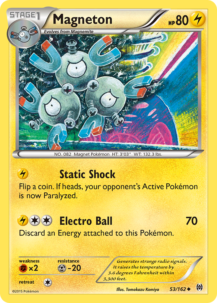 Magneton (53/162) [XY: BREAKthrough] | Exor Games Dartmouth