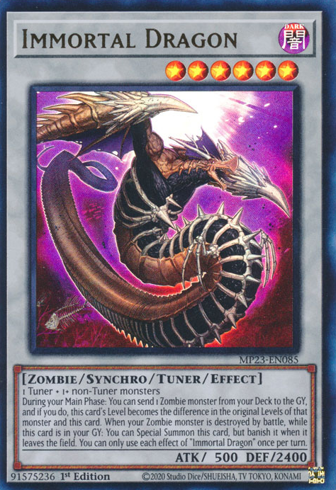 Immortal Dragon [MP23-EN085] Ultra Rare | Exor Games Dartmouth