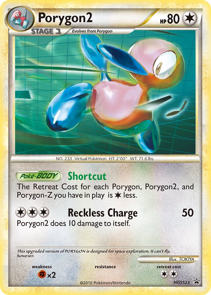 Porygon2 (HGSS23) [HeartGold & SoulSilver: Black Star Promos] | Exor Games Dartmouth