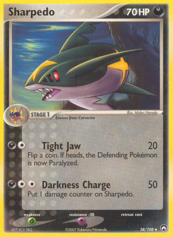 Sharpedo (38/108) [EX: Power Keepers] | Exor Games Dartmouth