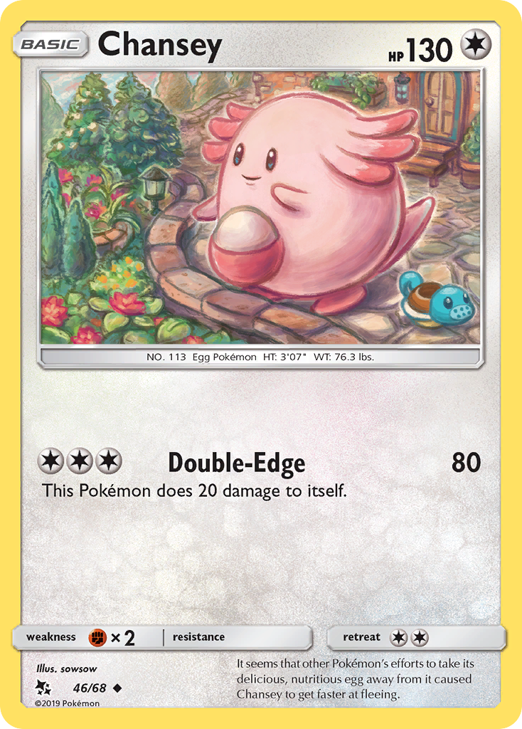 Chansey (46/68) [Sun & Moon: Hidden Fates] | Exor Games Dartmouth