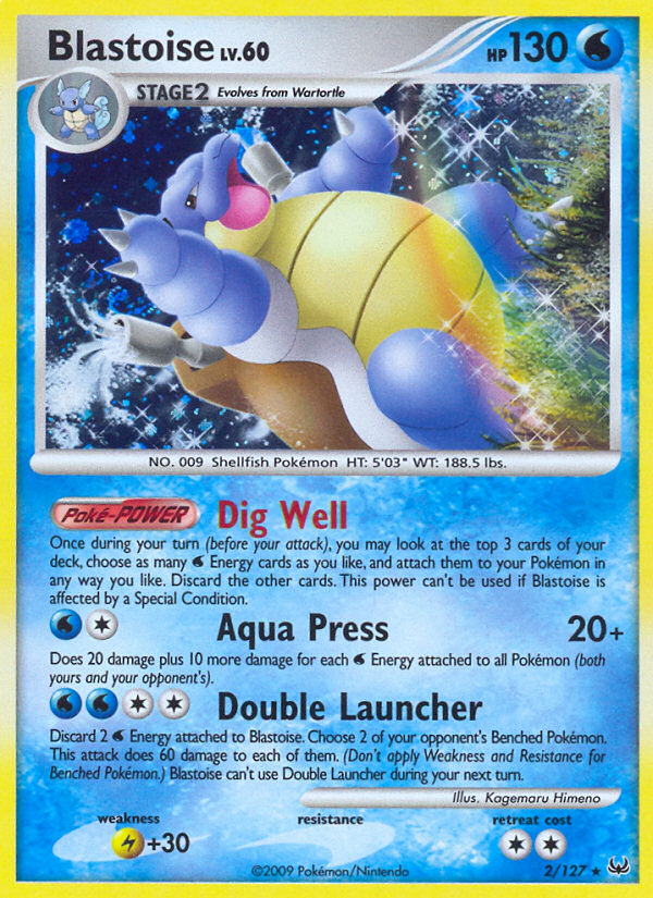 Blastoise (2/127) [Platinum: Base Set] | Exor Games Dartmouth