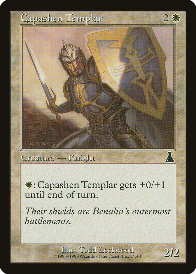 Capashen Templar [Urza's Destiny] | Exor Games Dartmouth