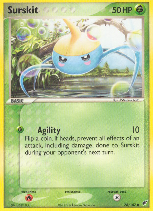 Surskit (78/107) [EX: Deoxys] | Exor Games Dartmouth