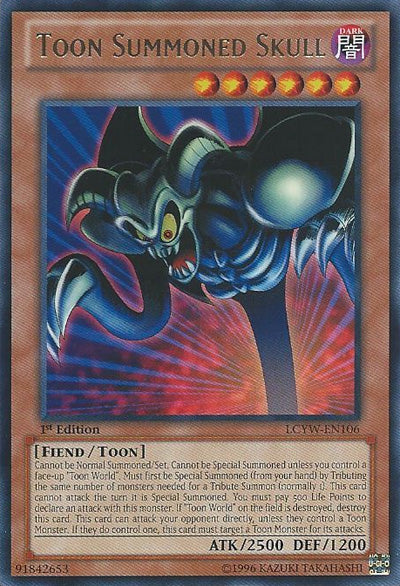 Toon Summoned Skull [LCYW-EN106] Rare | Exor Games Dartmouth