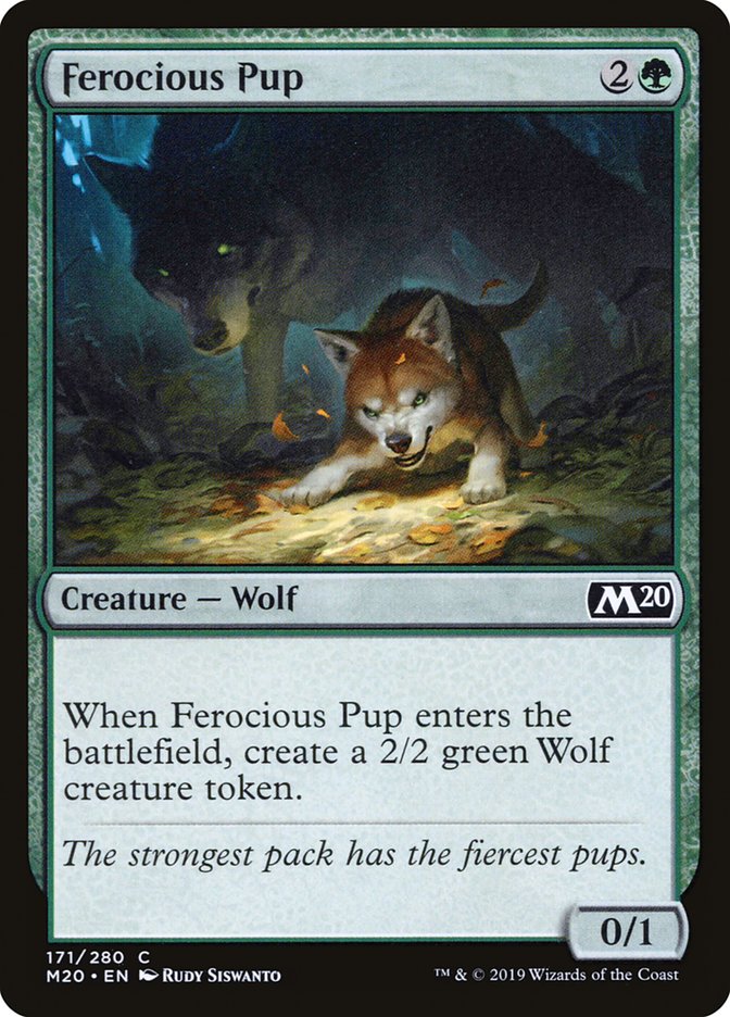 Ferocious Pup [Core Set 2020] | Exor Games Dartmouth