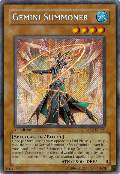 Gemini Summoner [TAEV-EN000] Secret Rare | Exor Games Dartmouth