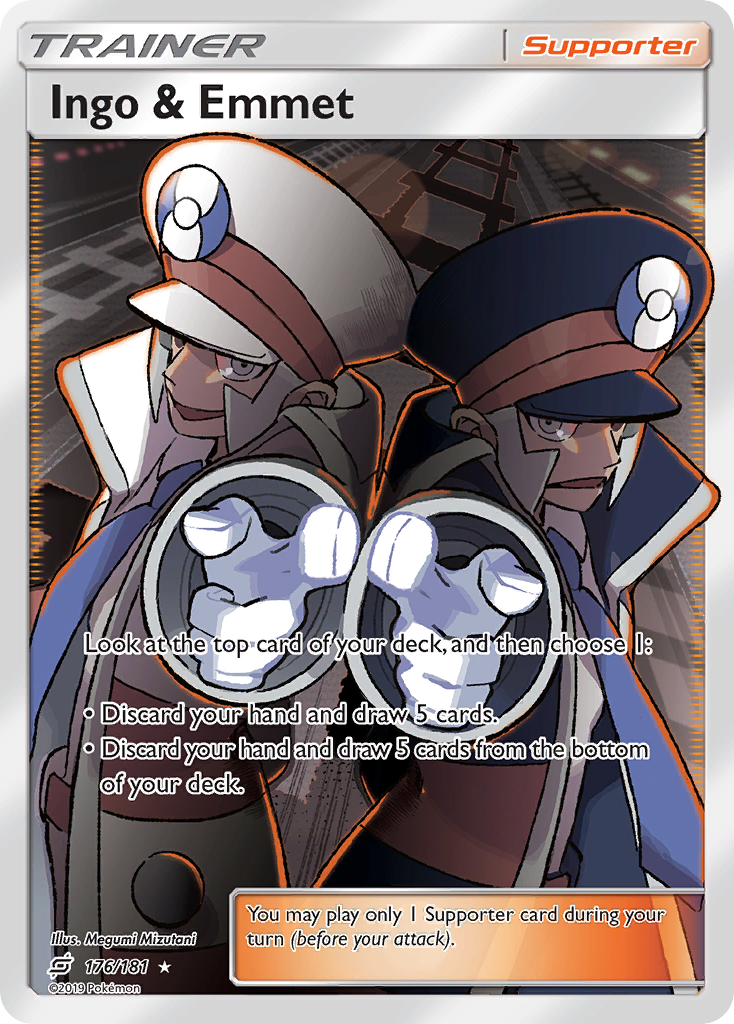 Ingo & Emmet (176/181) [Sun & Moon: Team Up] | Exor Games Dartmouth