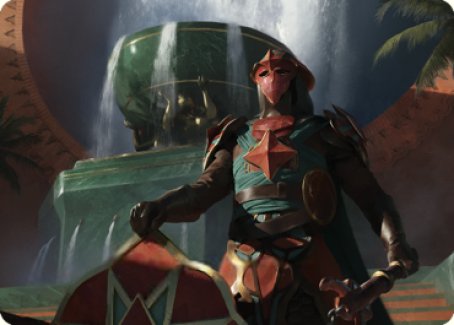 Tomakul Honor Guard Art Card [The Brothers' War Art Series] | Exor Games Dartmouth