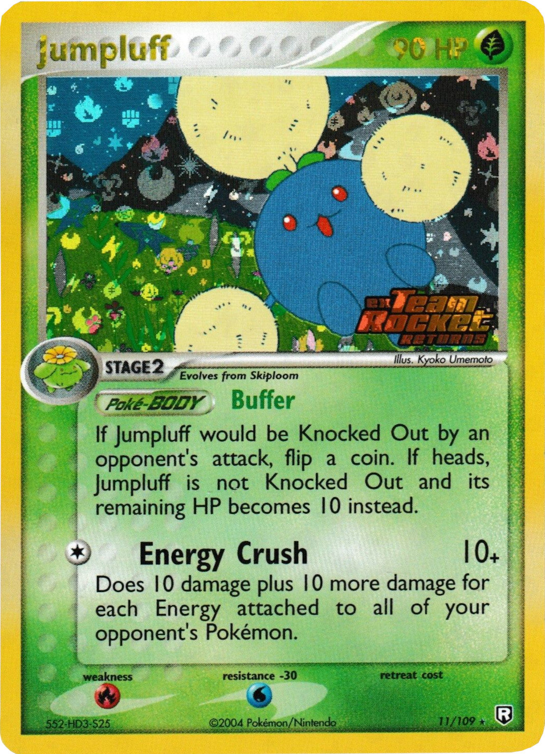 Jumpluff (11/109) (Stamped) [EX: Team Rocket Returns] | Exor Games Dartmouth