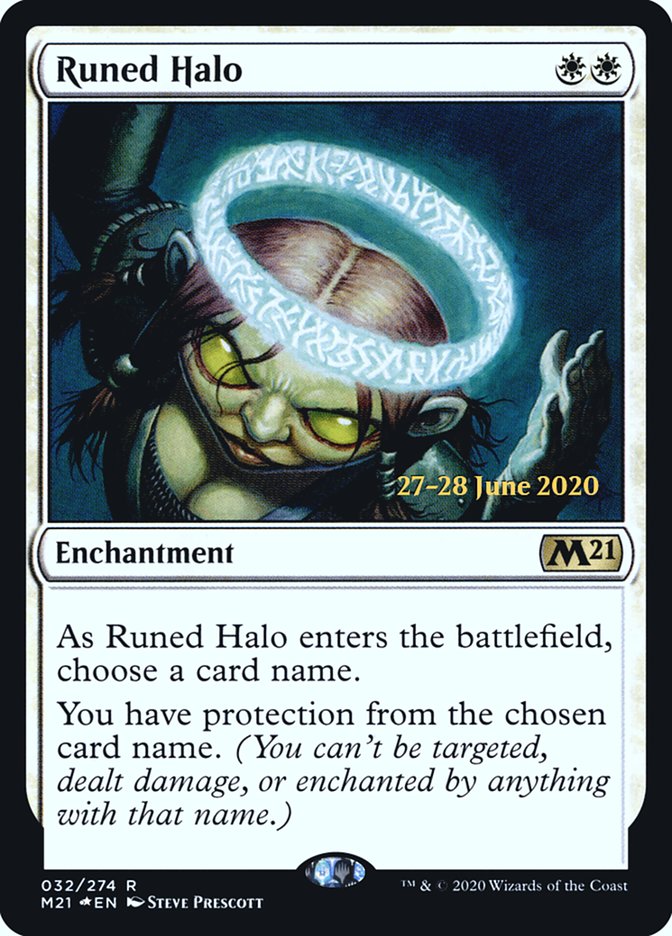 Runed Halo  [Core Set 2021 Prerelease Promos] | Exor Games Dartmouth