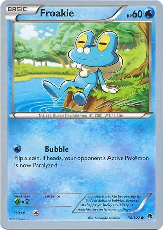 Froakie (38/122) (Ninja Blitz - Cody Walinski) [World Championships 2016] | Exor Games Dartmouth