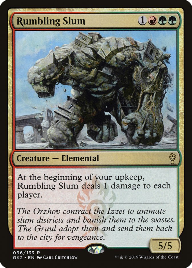 Rumbling Slum [Ravnica Allegiance Guild Kit] | Exor Games Dartmouth