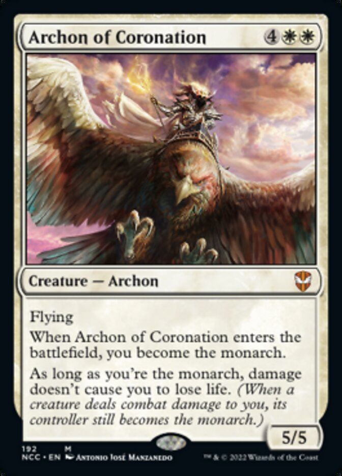 Archon of Coronation [Streets of New Capenna Commander] | Exor Games Dartmouth