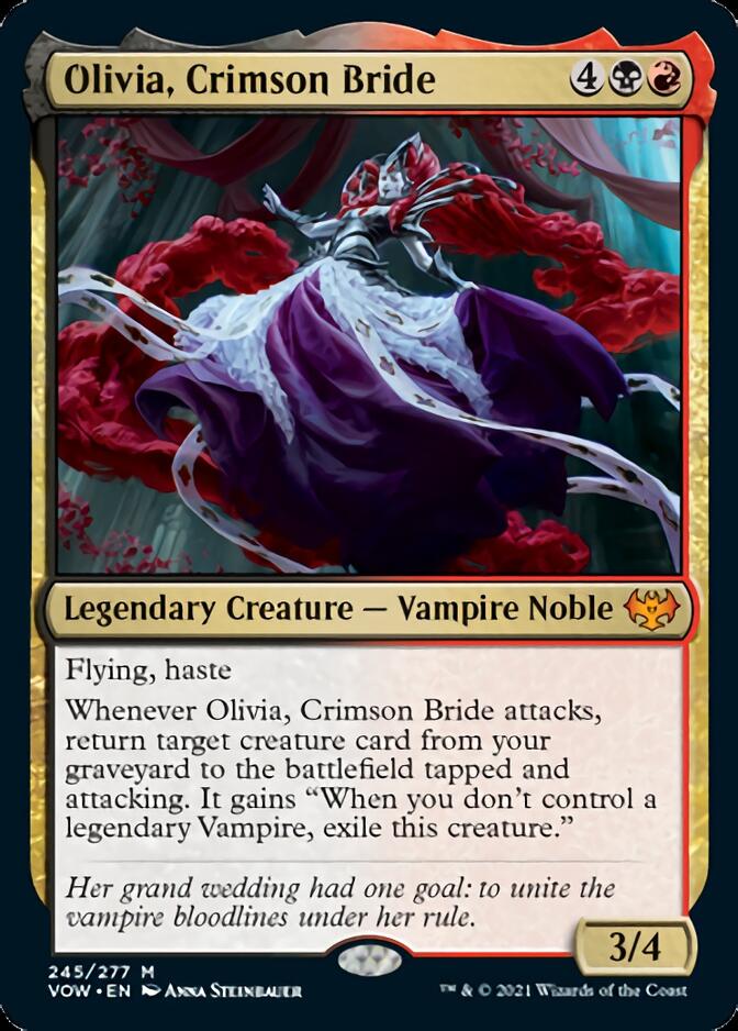 Olivia, Crimson Bride [Innistrad: Crimson Vow] | Exor Games Dartmouth