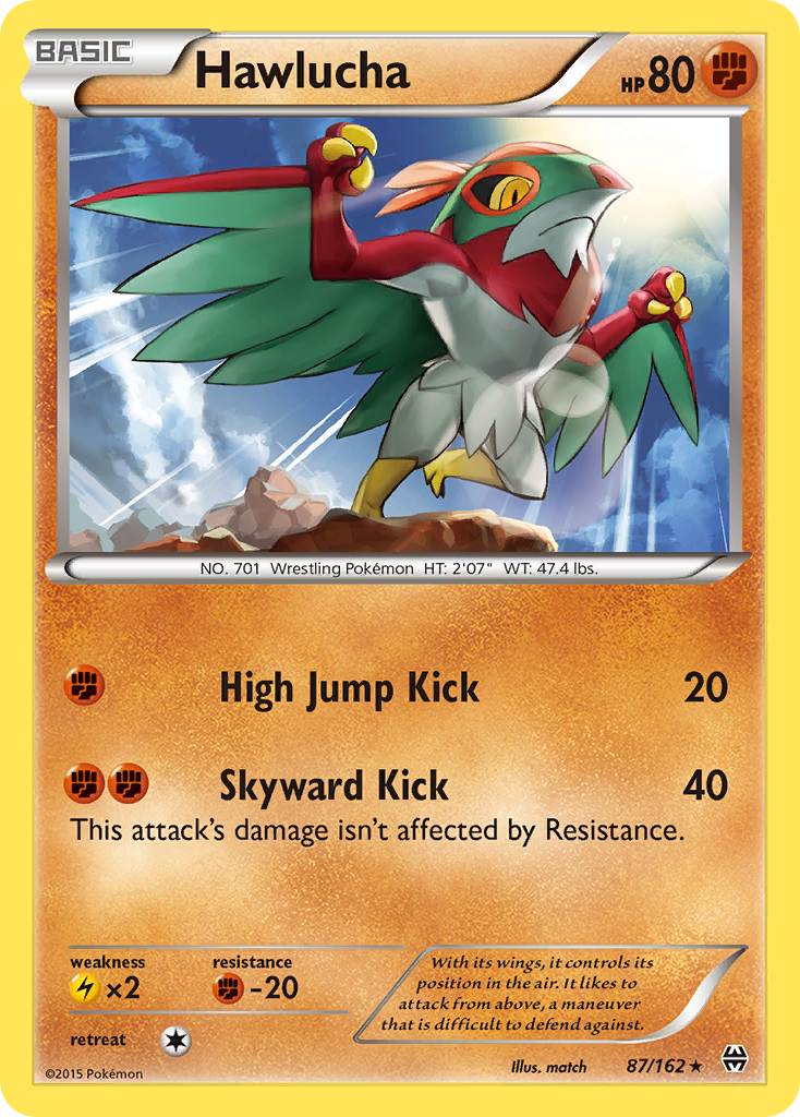 Hawlucha (87/162) [XY: BREAKthrough] | Exor Games Dartmouth