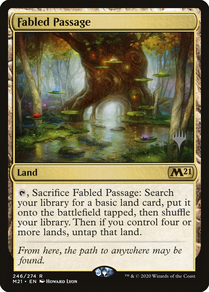 Fabled Passage (Promo Pack) [Core Set 2021 Promos] | Exor Games Dartmouth