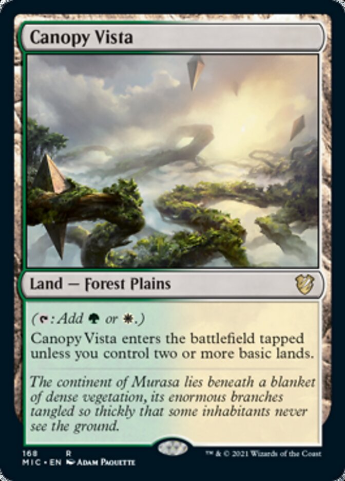 Canopy Vista [Innistrad: Midnight Hunt Commander] | Exor Games Dartmouth