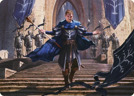 Faramir, Steward of Gondor Art Card [The Lord of the Rings: Tales of Middle-earth Art Series] | Exor Games Dartmouth