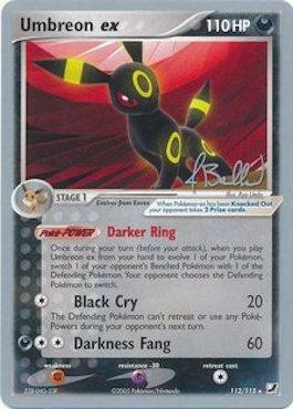 Umbreon ex (112/115) (Eeveelutions - Jimmy Ballard) [World Championships 2006] | Exor Games Dartmouth