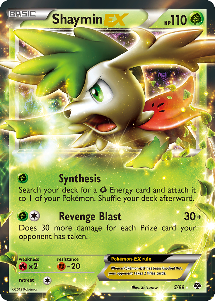 Shaymin EX (5/99) [Black & White: Next Destinies] | Exor Games Dartmouth